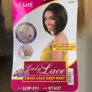 Blonde Bob with short back